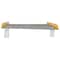 Vestil 60" x 60" Aluminum Truck Dockboards with Steel Safety Curb, 10,000 lb Capacity TAS-10-6060 - alternate 2